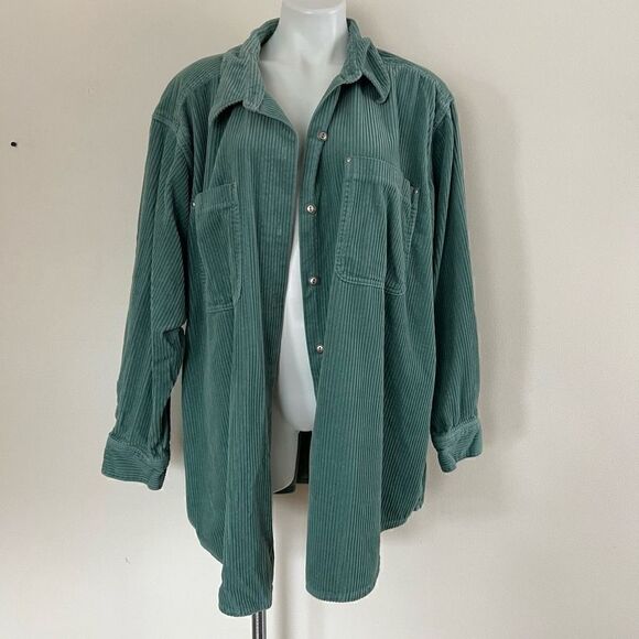 Roaman’s Blue Corduroy Jacket 2X - Picture 9 of 10